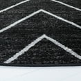 thumbnail image 3 of SAFAVIEH Adirondack Evonne Geometric Area Rug, Black/Light Grey, 8' x 8' Round, 3 of 10