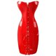 thumbnail image 1 of Vestido estilo corsé vintage de piel sintética para mujer para fiestas y clubes, 1 of 5
