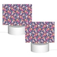 thumbnail image 2 of Fotbe colorful Skull flower daisy Pattern Acrylic Night Light Gift with 3 Color ModesTouch-Sensitive LED Lamp Perfect Gift for Mother's Day, Birthday, or Christmas, 2 of 9