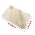 thumbnail image 3 of Dvkptbk Thickened Bathroom Floor Mat Machine Washable Bathroom Absorbent Non-slip Mat, 3 of 4