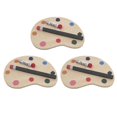 thumbnail image 1 of 3PCS Simulation Paint Palettes Mini Scene Props Drawing Board Miniatures Play House Accessories for Kids, 1 of 4