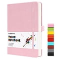 thumbnail image 1 of Título del producto: Cuaderno FLEEKOOL tapa dura 216 páginas, A5 rayas 100gsm, lazo bolígrafo, bolsillo interior - Rosa, 1 of 3