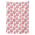 thumbnail image 3 of Ambesonne Floral Tablecloth Rectangular Table Cover, Botany Nature Growth, 60"x84", Pale Pink and Green, 3 of 4
