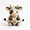 #A005 Style C, variant on DIY Patchwork Animal Kit – Create Your Own Plush Animals, Beginner Sewing Craft with Pre‑Cut Fabric, Stuffing, Buttons, 1 Kit