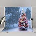 thumbnail image 1 of EREHome Toile de Fond en Polyester 7x5ft pour Arbre de Noël pour Enfants, Accessoire Photo Extérieur, 1 of 3