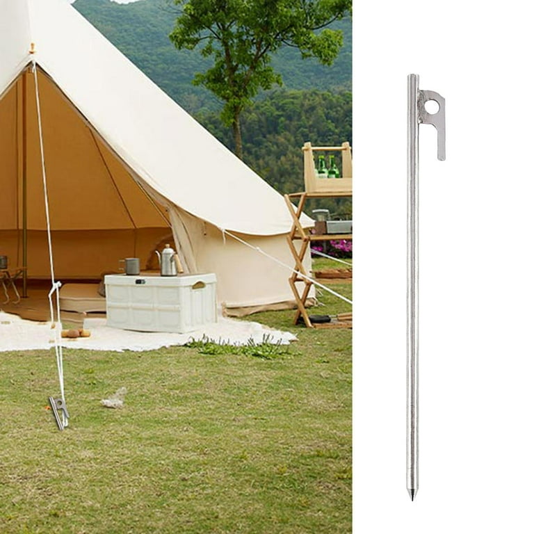 Tent Stakes Pegs Camping Tent Nail Anchor High Strength Ground
