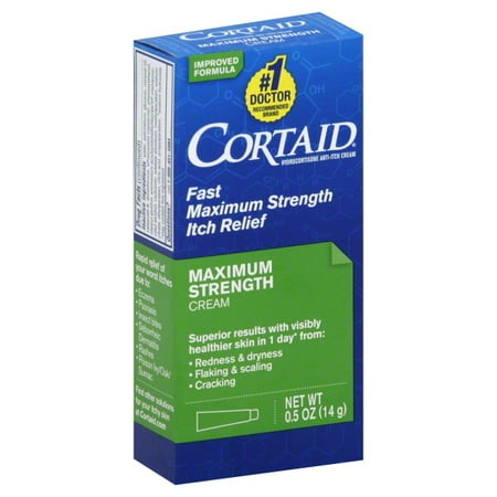 Johnson & Johnson Cortaid Itch Relief Cream, 0.5 oz