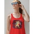 thumbnail image 2 of Artshine Aquarius, I Know Racerback Tank Women -Arvee Gibson Designs, Female x-Large, 2 of 4