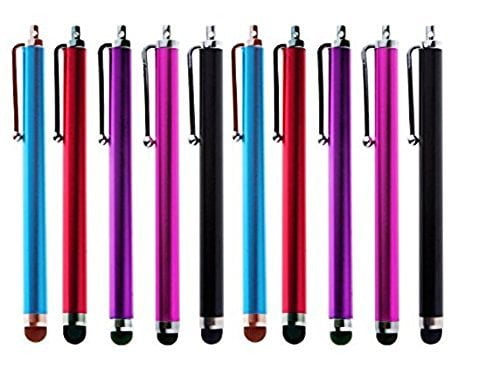Hot Metal Mesh Micro-Fiber Tip Touch Screen Stylus Pen For Smart Phone Tablet PC