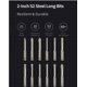 thumbnail image 5 of Destornillador eléctrico, juego de destornilladores inalámbricos de 3,6 V, diseño todo en uno, cable de carga USB-C, manual y eléctrico, luz LED sin sombras, 3 pares, 5 of 5