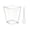 D002- Clear (50 Count + 50 Count), variant on Clear Tapered Square Reusable & Disposable Treat Cups, Plastic Cups for Party, Party Cups Disposable, Plastic Cups for Wedding, 150Ml 5Oz Dessert Serving Set Includes 50 Mousse