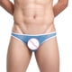 thumbnail image 1 of Calzones Para Hombre, Transpirables Y Tentadores, De Malla Transparente, De Algodón, Tipo Tanga, Ropa Interior De Algodón., 1 of 8