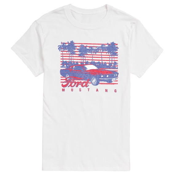 Ford - Ford Mustang Palm Trees - Men's Short Sleeve T-Shirt