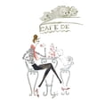 thumbnail image 2 of Zyburt, Alicia 20x20 Gold Ornate Wood Framed with Double Matting Museum Art Print Titled - Paris Cafe, 2 of 4