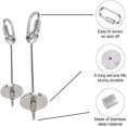 thumbnail image 3 of ER Soporte para fruta de pájaro, brocheta para pájaros, herramienta para fruta de loro, brocheta de acero inoxidable para accesorios de jaula de pájaros, herramienta para fruta vegetal para loro (grande + pequeña 2 piezas) Excelente Rendimiento, 3 of 5