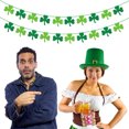 thumbnail image 4 of Michellecmm Irish Holiday Banner, Green Clover Banner Holiday Home Decor Party Favor Photo Props, 4 of 8