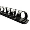 GBC 4000020 1/4 in. Diameter 25 Sheet Capacity CombBind Standard Spines - Black (100/Box)