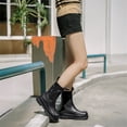 thumbnail image 5 of YOURDIARY Womens Rain Boots Short Ankle Chelsea Boots Waterproof Garden Shoes Slip-Resistant, 5 of 6