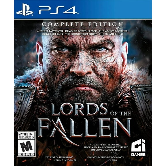Restored Lords Of The Fallen Complete Edition (Sony Playstation 4) RPG Game (Refurbished)