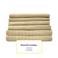 thumbnail image 4 of Sábanas Sweet Home Collection 1500 Supreme, tamaño doble, 4 of 5