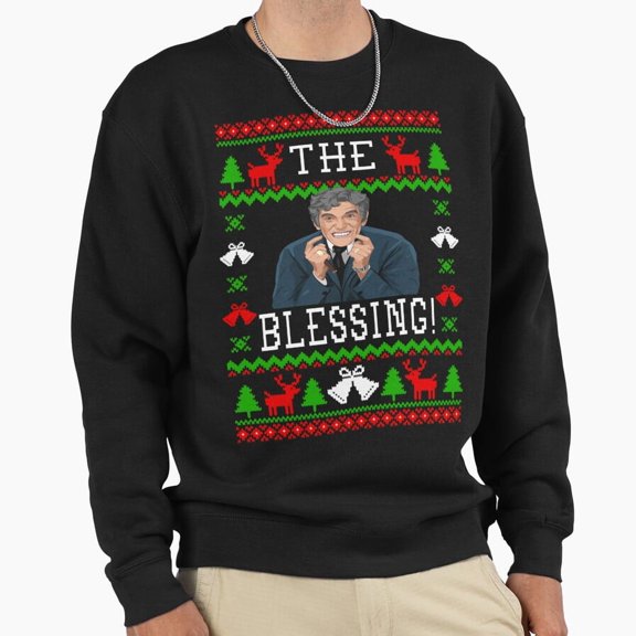 The Blessing Christmas Vacation Quote Unisex Sweatshirt Retro Vintage Holiday Graphic G7941, Up to Size 5XL