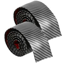 WHAMVOX  Carbon Fiber Door Sill Protector Automotive Exterior Accessories