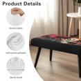 thumbnail image 7 of POLERO Stretch Dining Bench Cover Tropical Skull Palm Tree Removable Bench Covers Slipcover Washable Rectangle Long Seat Cover Protector for Dining Room, Living Room, Bedroom, Kitchen, Patio, 7 of 7