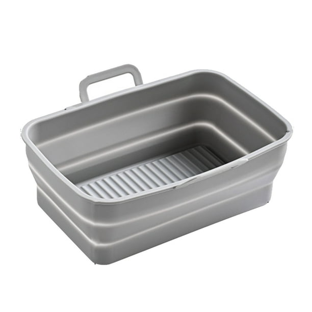 Inteprter Bandeja para freidora para hornear Suministros para hornear Resistencia al calor Larga duración Antiadherente Lavable Bandejas para Type2 NO2