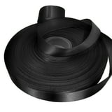 Black Single Face Satin Ribbon, 7/8" x 100 Yards by Gwen Studios ...