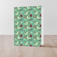 thumbnail image 4 of CafePress - Seagull And Nautical Retro Pattern - Greeting Card, Blank Inside Matte, 4 of 4