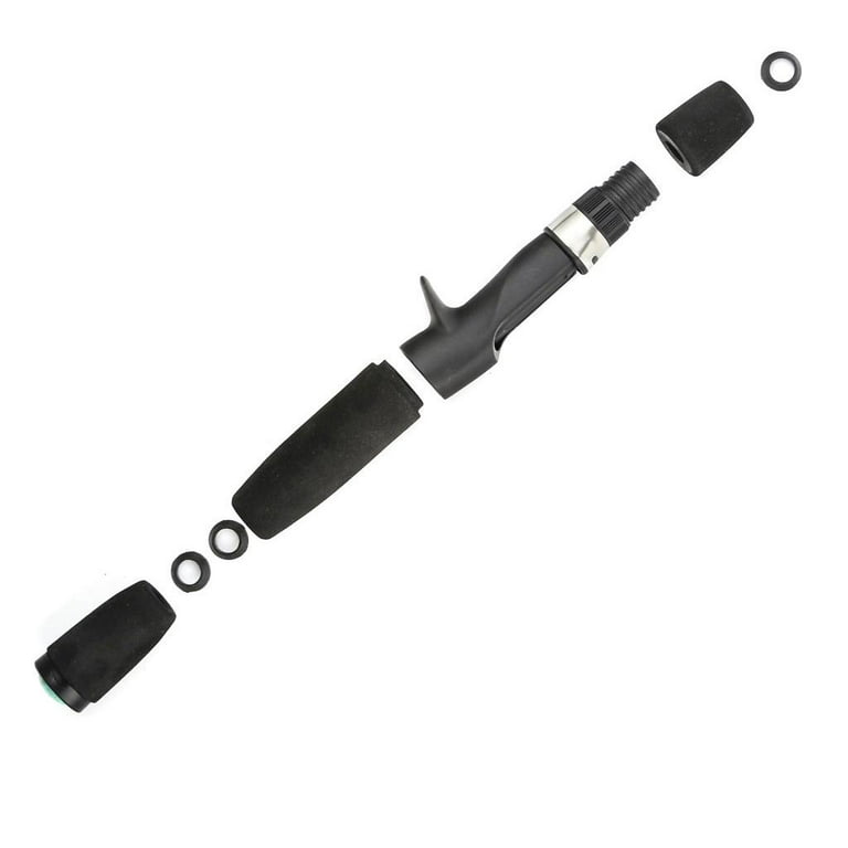 Ice Fishing Rod Handle Eva Foam Split Pole Grips Rod Repair, Size: As described, Black