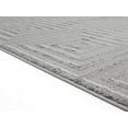 thumbnail image 3 of United Weavers Rasbora Piraya Contemporary Geometric Runner Rug, Silver, 2'7" x 7'2", 3 of 6