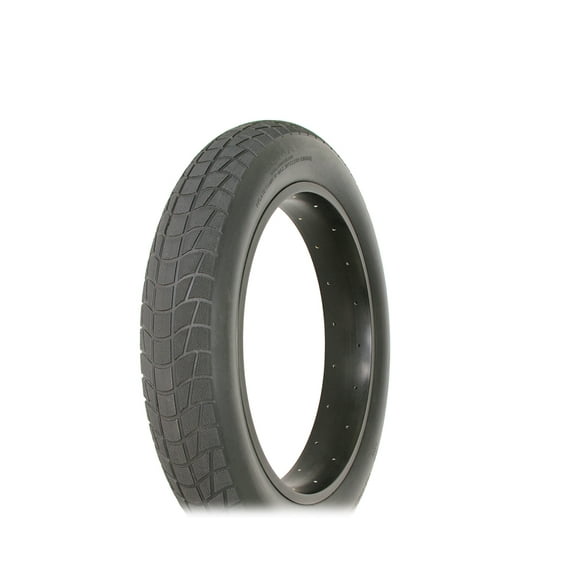 Tire 20 x 4.00 Black/Black Side Wall R-5702.