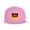 Pink, variant on Snapback Hat Flag Of Germany Adjustable Flat Bill Brim Hat for Men Women Casual Wear Black
