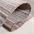 thumbnail image 5 of SAFAVIEH Kilim Xaviera Striped Polyester Area Rug, Red/Grey, 3' x 5', 5 of 8