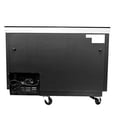 thumbnail image 5 of Heavy Duty Commercial Black Back Bar Cooler with 2 solid doors (27" depth 58" length), 5 of 8