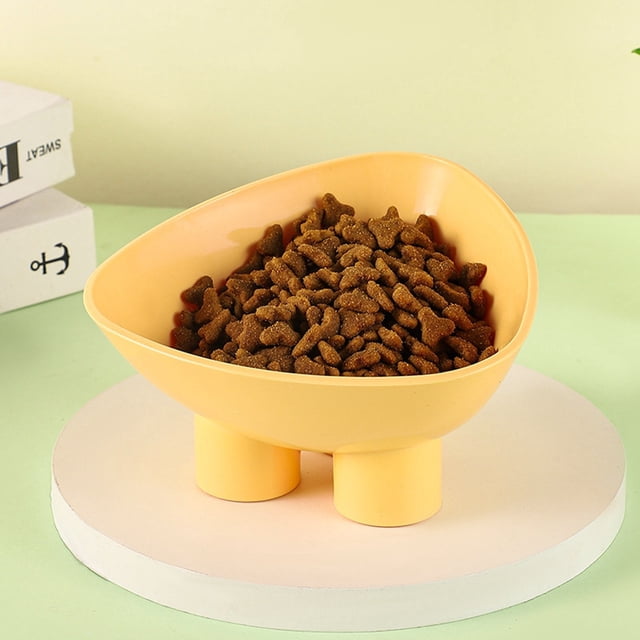Comedero Elevado para Gatos y Perros: Comedero ergonómico inclinado para gatos Alimentación con estilo para felinos felices
