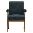 thumbnail image 6 of Modway Lyra Fabric Dining Room Chair - Set of 2 in Azure Fabric, 6 of 10
