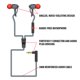 thumbnail image 3 of Gogroove Audiohm Hdx Auriculares Con Cable Con Aislamiento De Ruido Y Micrófono - Auriculares Premium Con Diseño Ergonómico En Ángulo Cable Reforzado De 3 Mm De Grosor Conector Y Fortificado Y Estuche, 3 of 5