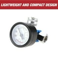 thumbnail image 2 of Adjustable Air Pressure Regulator 1/4" with Gauge 0–140 PSI, 2 of 7
