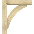 thumbnail image 3 of Ekena Millwork 6"W x 26"D x 30"H Thorton Block Rough Sawn Bracket w/ Offset Brace, Douglas Fir, 3 of 25