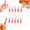 10pcs, variant on Squid Fork Pasta Fork, Design Long Handle to Easily Twist and Eat Long Noodles, Compact Eating Utensil for Home, Office, Camping