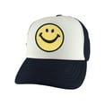 thumbnail image 2 of Gravity Threads Smile Adjustable Trucker Hat - Navy/White, 2 of 2