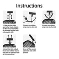 thumbnail image 4 of Car Tire Repair Kit - Puncture Plug Tools - Tyre Puncture Emergency - Stiring Glue Repair Tool Kit - Car Accessories, 4 of 5