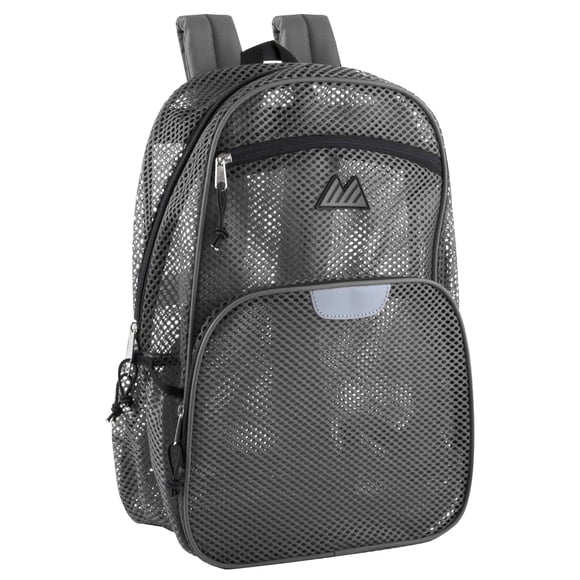 Mochila Summit Ridge de malla reflectante XL gris 46x33x14 cm