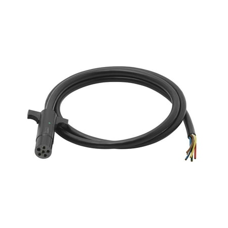 Cable Molded Ends - Bargman 50-61-108 6-Way Connector; Molded; Trailer End; w/8 ft. Cable; 6-14 Gauge;