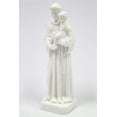 thumbnail image 3 of 6" Saint St Anthony De Padua White Statue Sculpture Vittoria Collection Made in Italy, 3 of 8