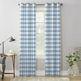 thumbnail image 4 of High Quality Home Curtains INS Geometric Gradient Living Room Bedroom Kitchen Hotel Decoration Translucent Window Curtains, 4 of 7