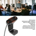 thumbnail image 3 of p>Caméra d'Ordinateur, Caméra Web Sensible HD 1080P Durable pour Conférence/p>, 3 of 7