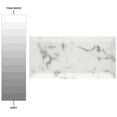 thumbnail image 6 of SomerTile 3" x 6" Carra Carrara Glossy Metro Ceramic Wall Tile (44 Tiles/ 6.03 sqft.), 6 of 7